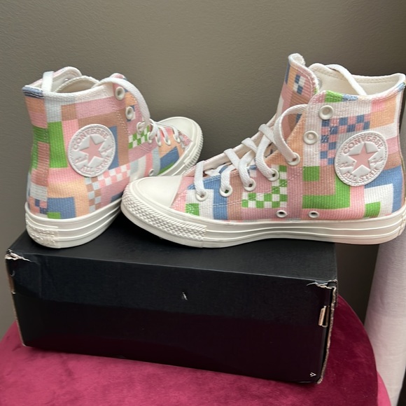 Converse Chuck Taylor All Star Hi Crafted Folk Jacquard - Picture 7 of 7